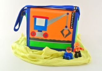 Kleinkind- Tasche mit Bagger