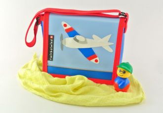Kleinkind- Tasche mit Flugzeug