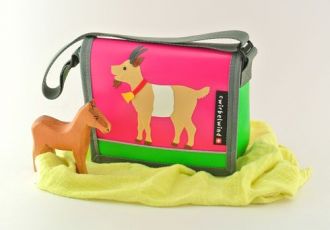 Kleinkind- Tasche mit Ziege