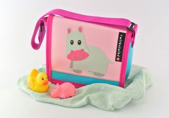 Kleinkind- Tasche mit Nilpferd