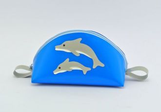 Necessaire mit Doppeldelfin
