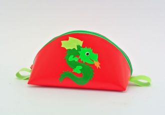Necessaire mit Drache