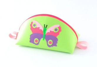 Necessaire mit Schmetterling