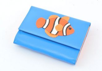 Portemonnaie mit Clownfisch