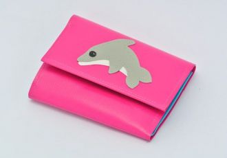 Portemonnaie mit Delfin