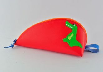Bleistiftetui mit Krokodil