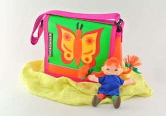 Kleinkind- Tasche mit Schmetterling