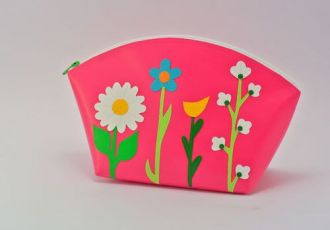 Necessaire mit Blumen