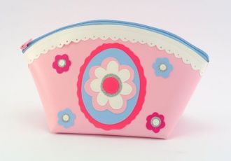 Necessaire mit Blumen