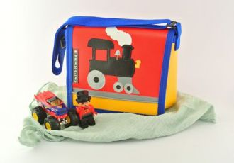 Kleinkind- Tasche mit Zug