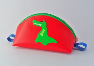 Necessaire mit Krokodil
